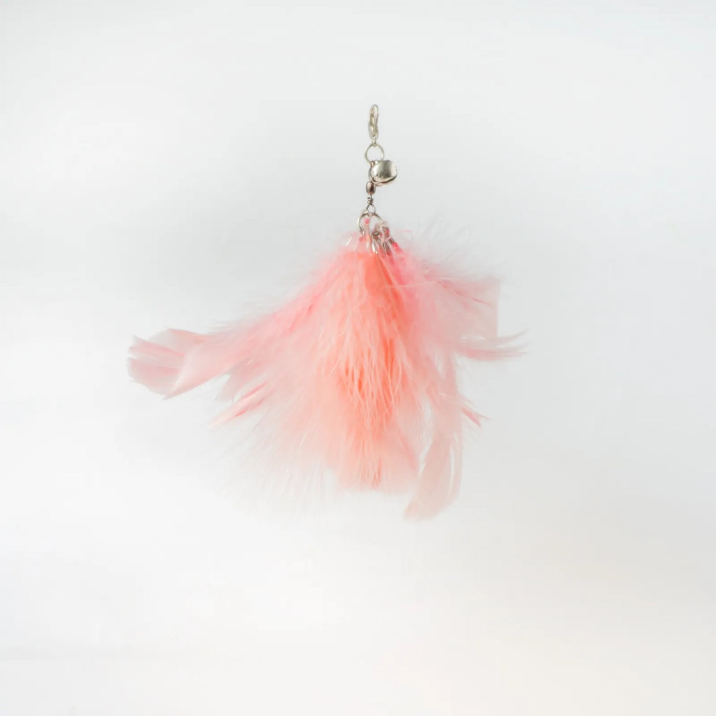 Handsfree Bird/Feather Cat Wand with Bell