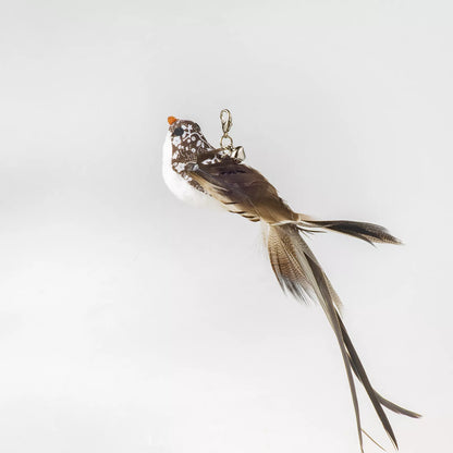 Handsfree Bird/Feather Cat Wand with Bell